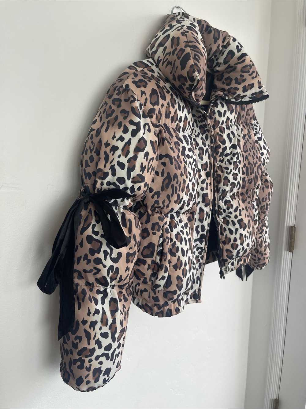 NWT Madden Girl Tan and Black Leopard Print Jacket